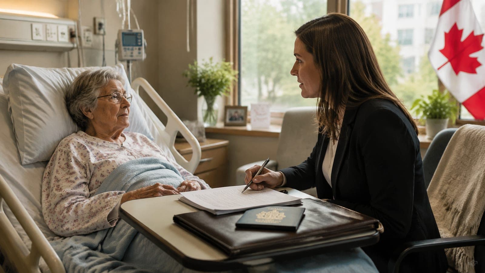 Bedside Notary Ottawa: Hospital and Long-Term Care Visits
