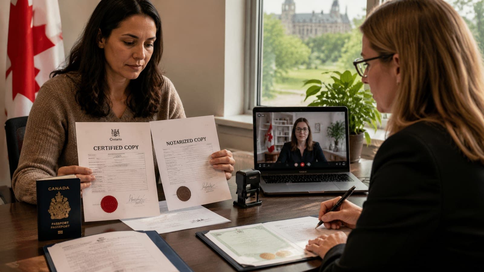 Certified Copies vs. Notarized Copies: What's the Difference?