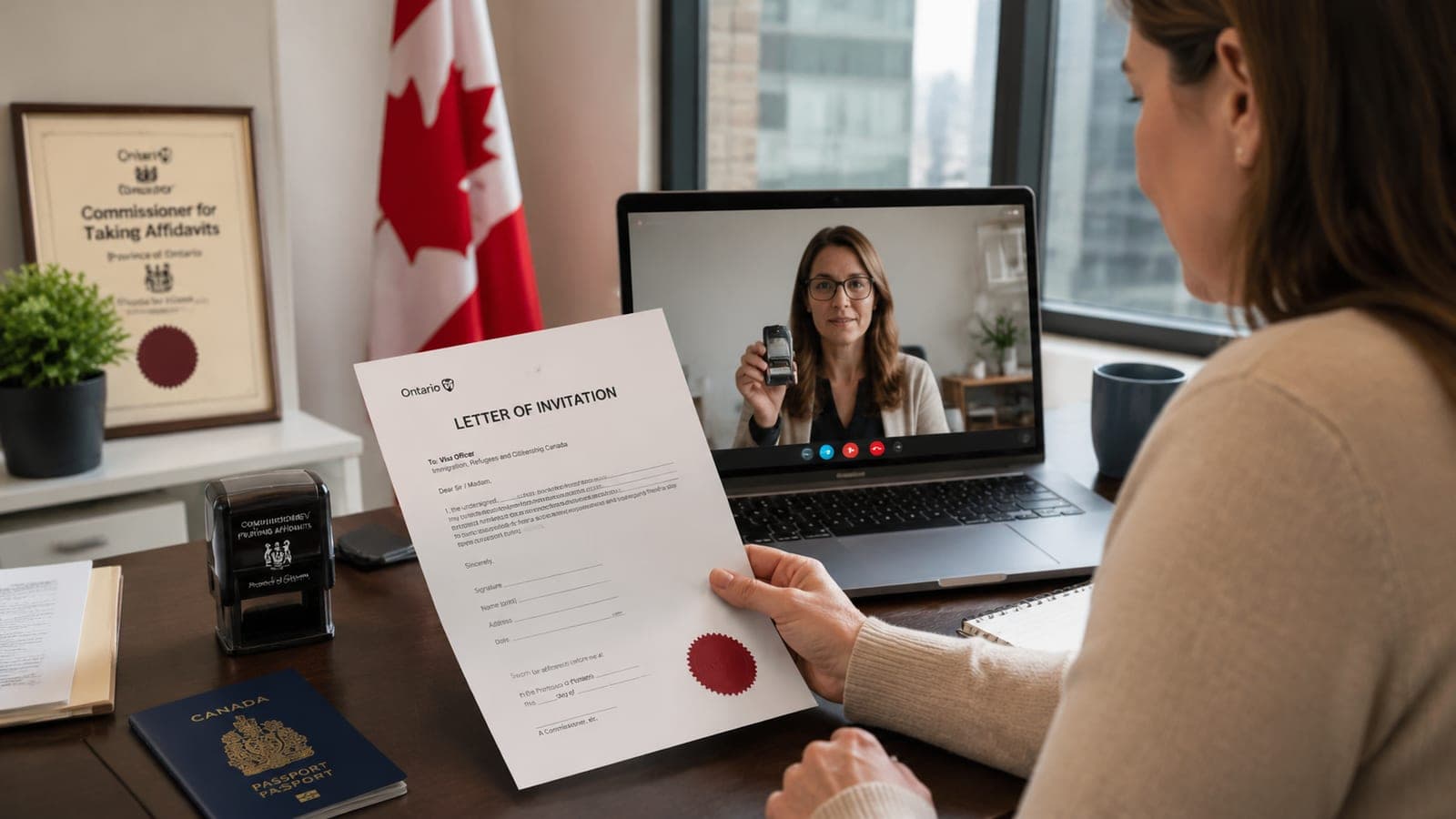 Notarized Letter of Invitation for a Canadian Visitor Visa: What to Know